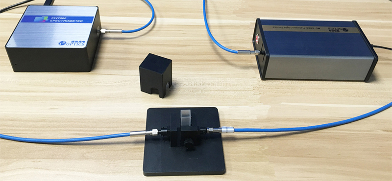 透射/反射光谱测量方案